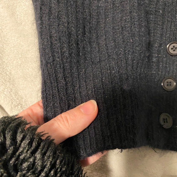 Vintage Bay Club double breasted knitted vest - Picture 4 of 5